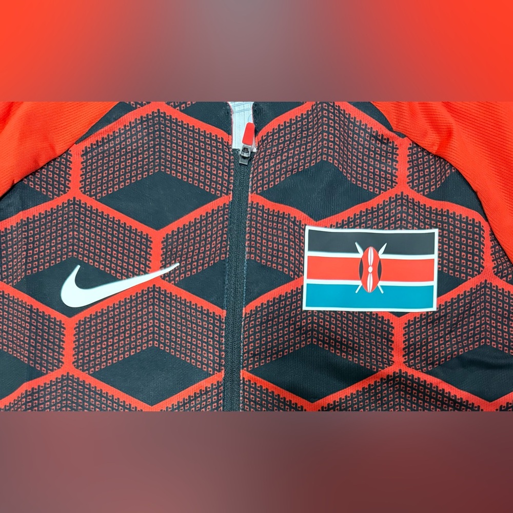 RARE Nike Kenya Pro Elite‎ 1/2 ZIP Running Top CI8845-xxx Mens Size Small - Picture 3 of 5